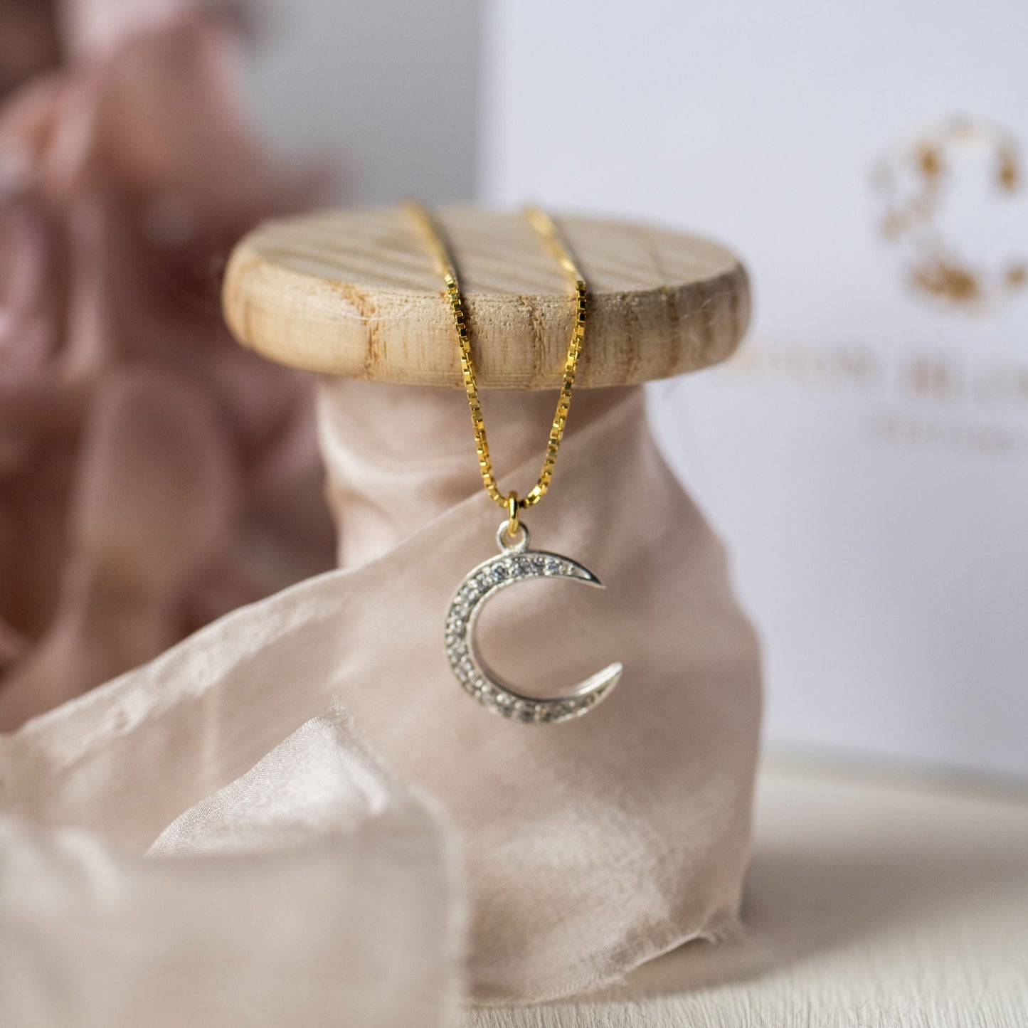 Moonglow Gold Vermeil Necklace