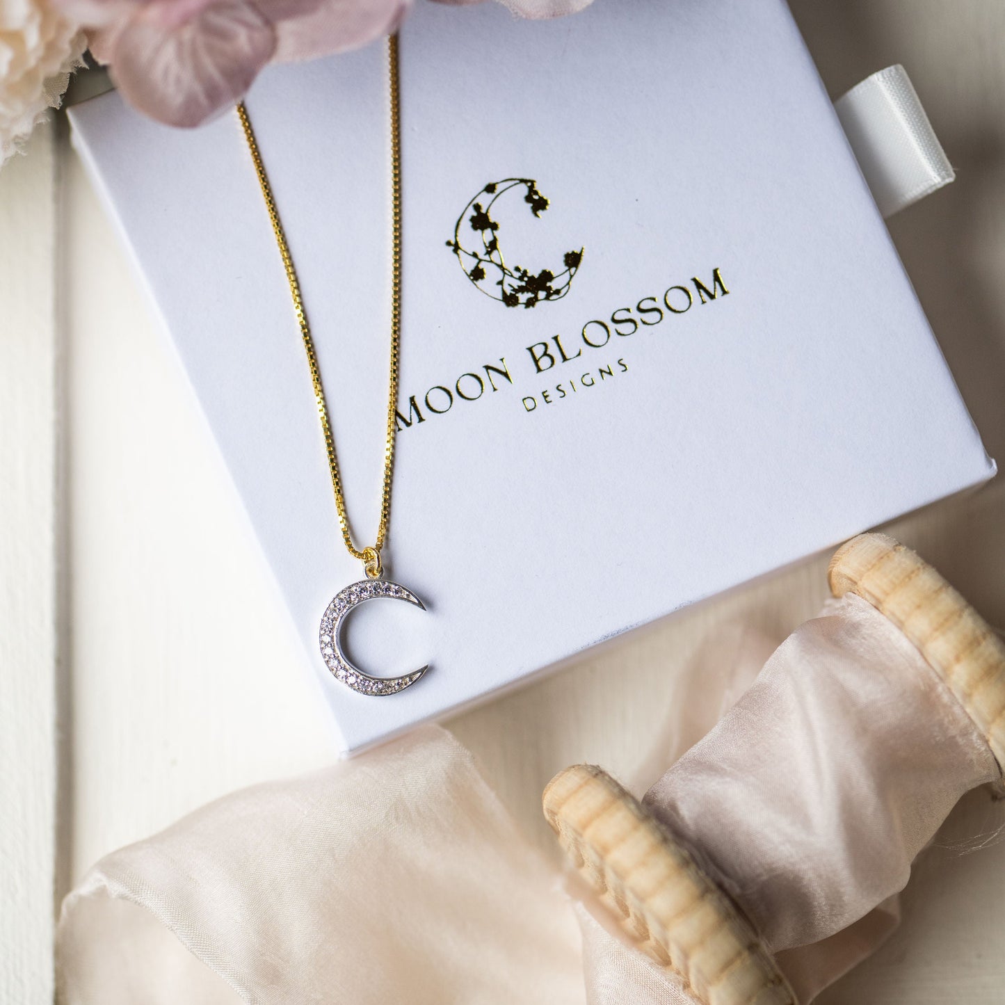 Moonglow Gold Vermeil Necklace
