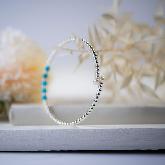 Lucia Sterling Silver Bangle