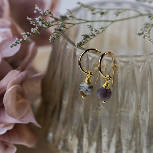 Quincey Earrings in Gold Vermeil
