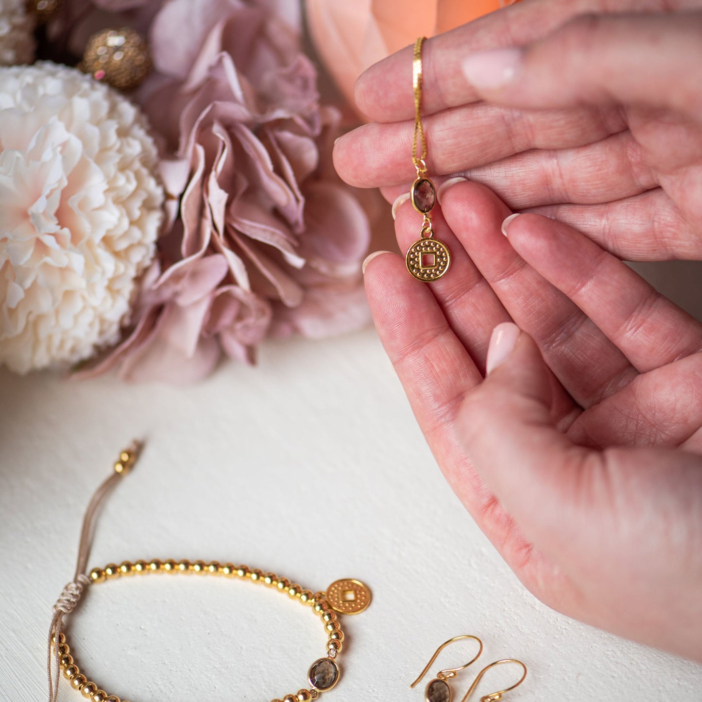 Clara Necklace Gold Vermeil