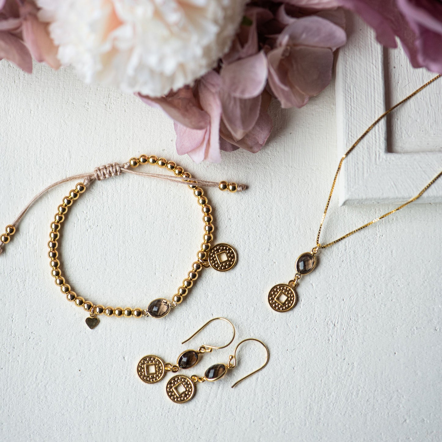 Clara Gold Vermeil Slide Knot Bracelet
