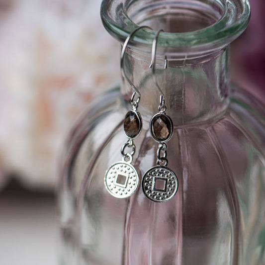 Clara Sterling Silver Shepherd Hook Earrings