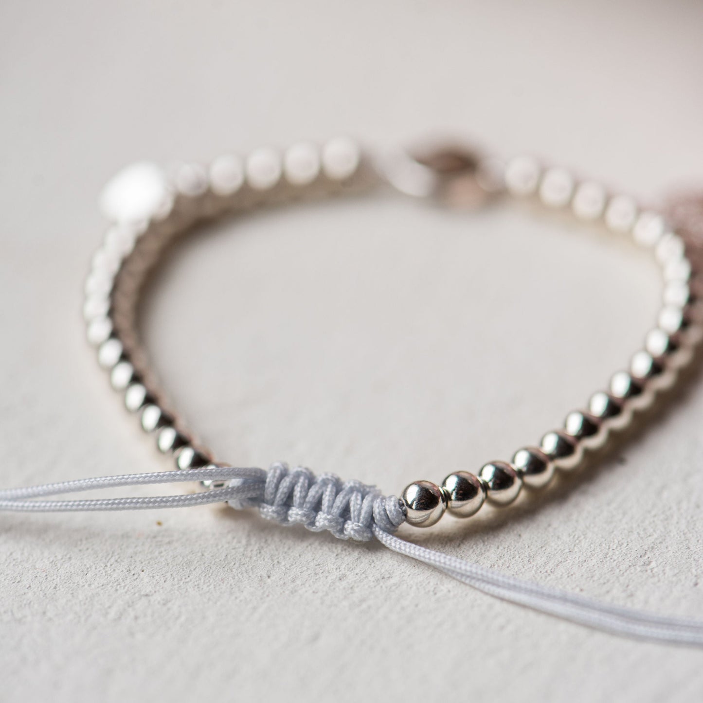 Clara Sterling Silver Slide Knot Bracelet