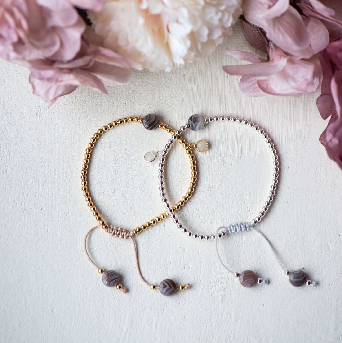 Quincey Gold Vermeil Sliding Knot Bracelet
