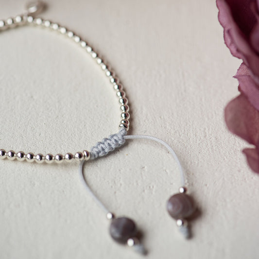 Quincey Sterling Silver Sliding Knot Bracelet