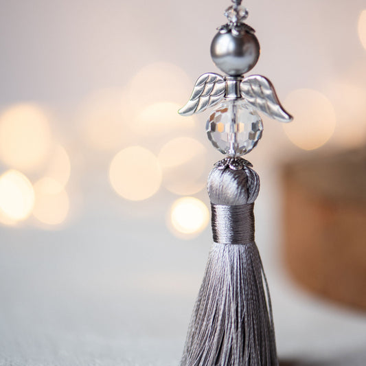 Swarovski Crystal and Tassel Christmas Angel
