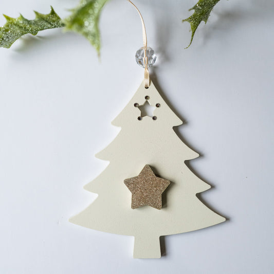 Star Tree Bauble (Gold)