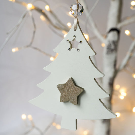 Star Tree Bauble (Gold)