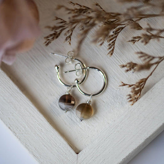 Quincey Earrings in Sterling Silver