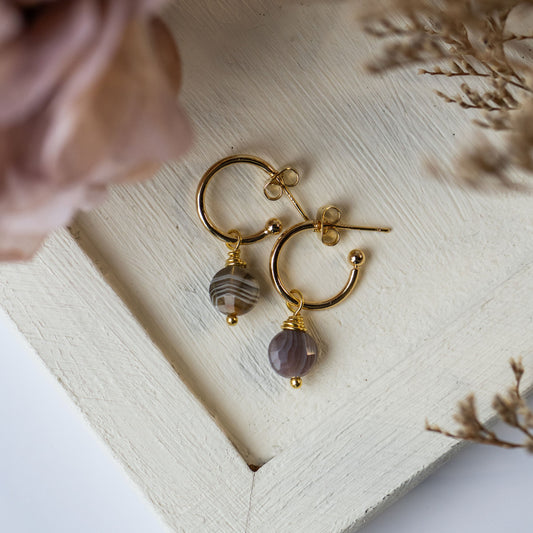 Quincey Earrings in Gold Vermeil