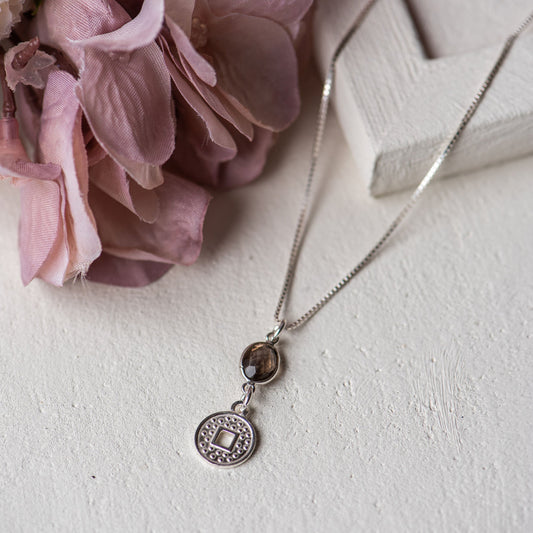 Clara Necklace Sterling Silver